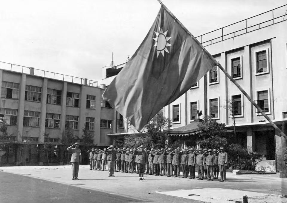 原来，抗战胜利后，我们在日本国短暂有过驻兵！有图为证！下图便为是1945年10