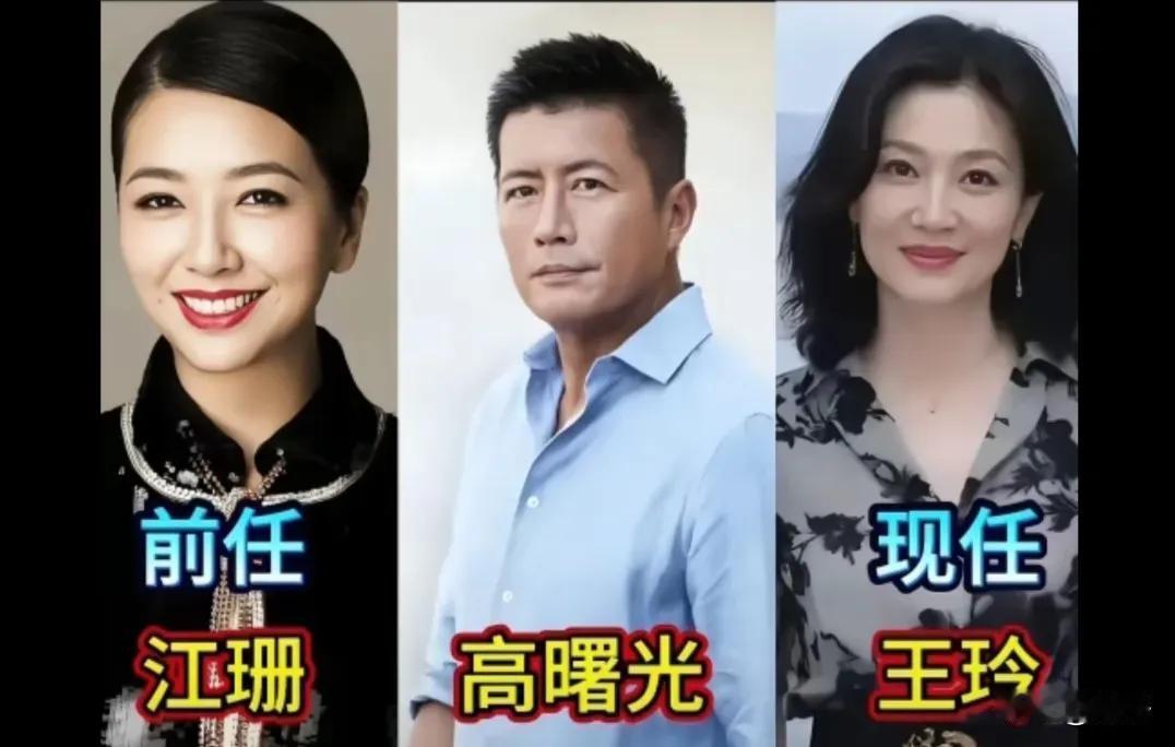 高曙光的前任和现任都是大美女。吴奇隆的前任和现任都是大美女。李连杰的前任和现