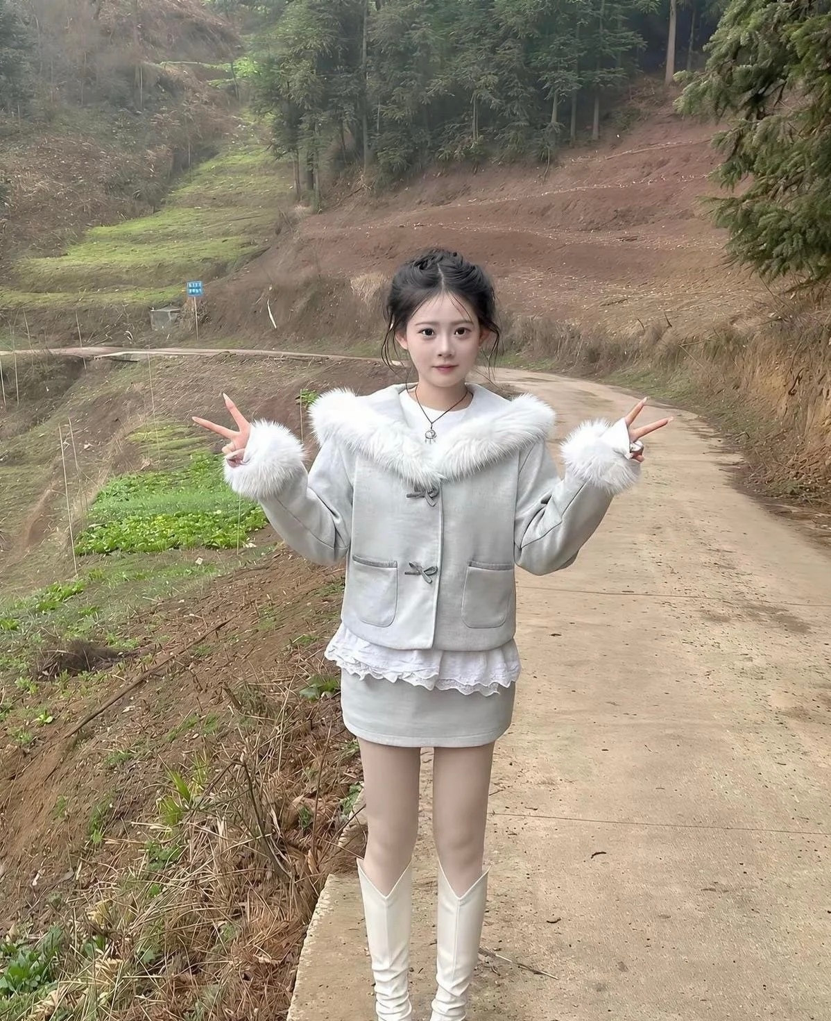 一眼就知道，是个黄花大闺女