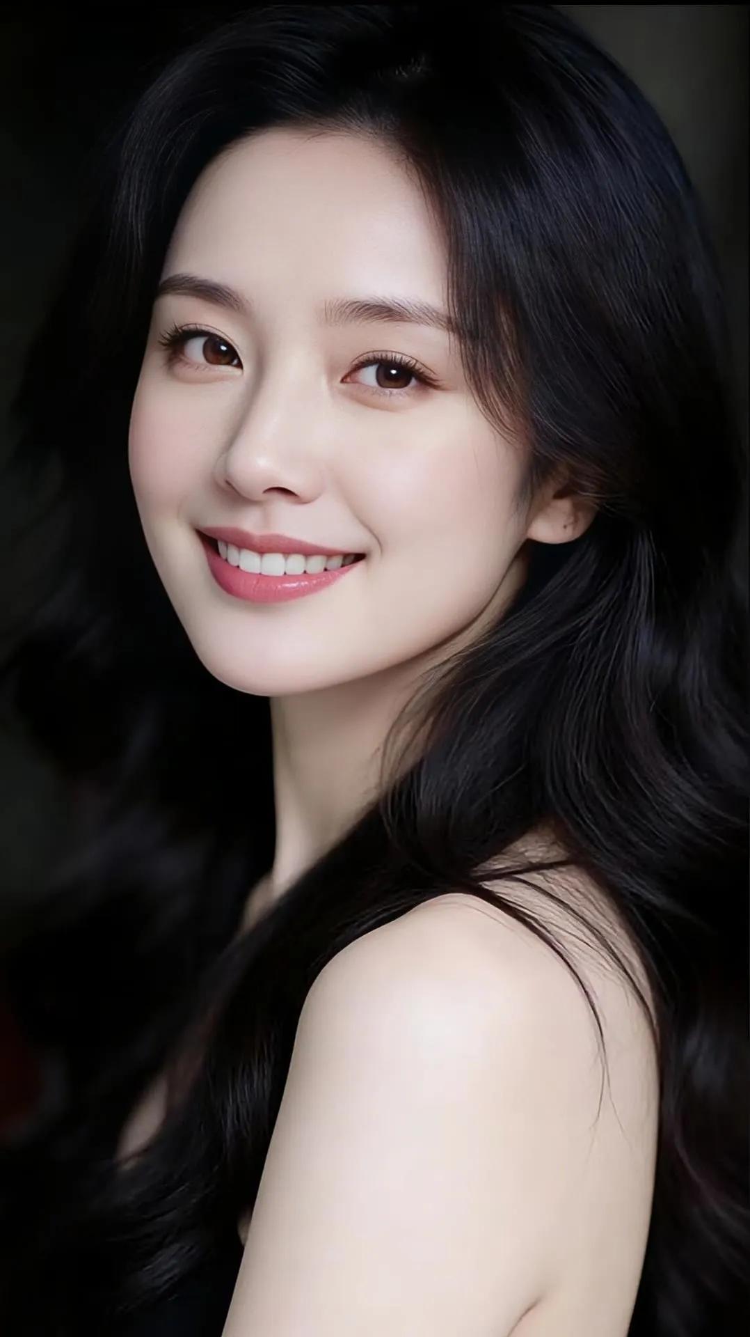 温柔甜美的微笑，散发着迷人的魅力！😊✨气质美女