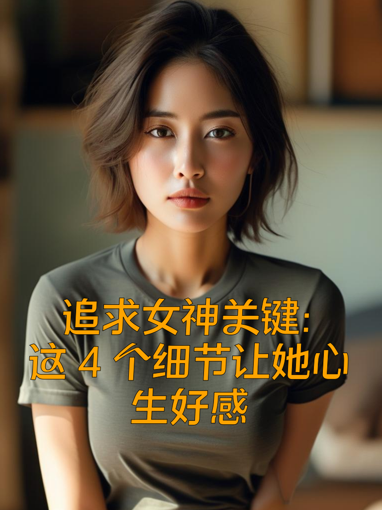 追求女神关键：这4个细节让她心生好感