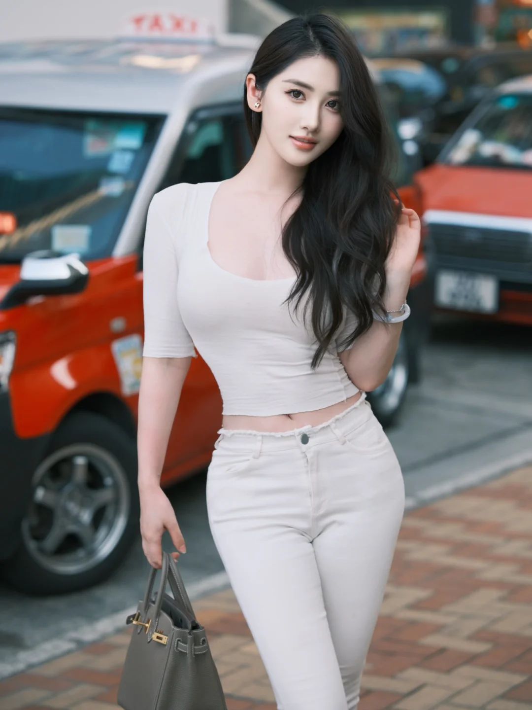 在香港被街拍了