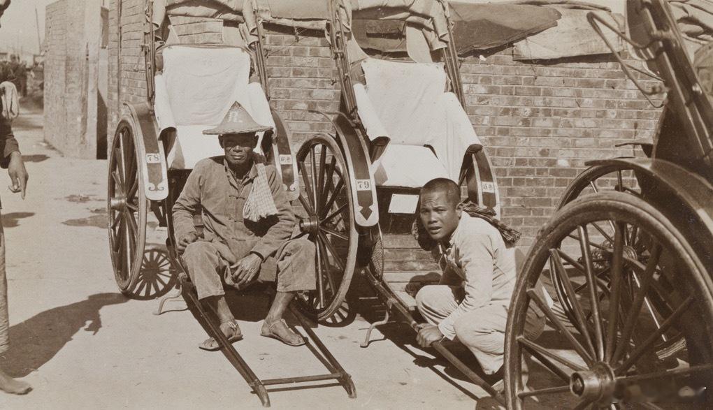 车夫，香港，1923年​​​