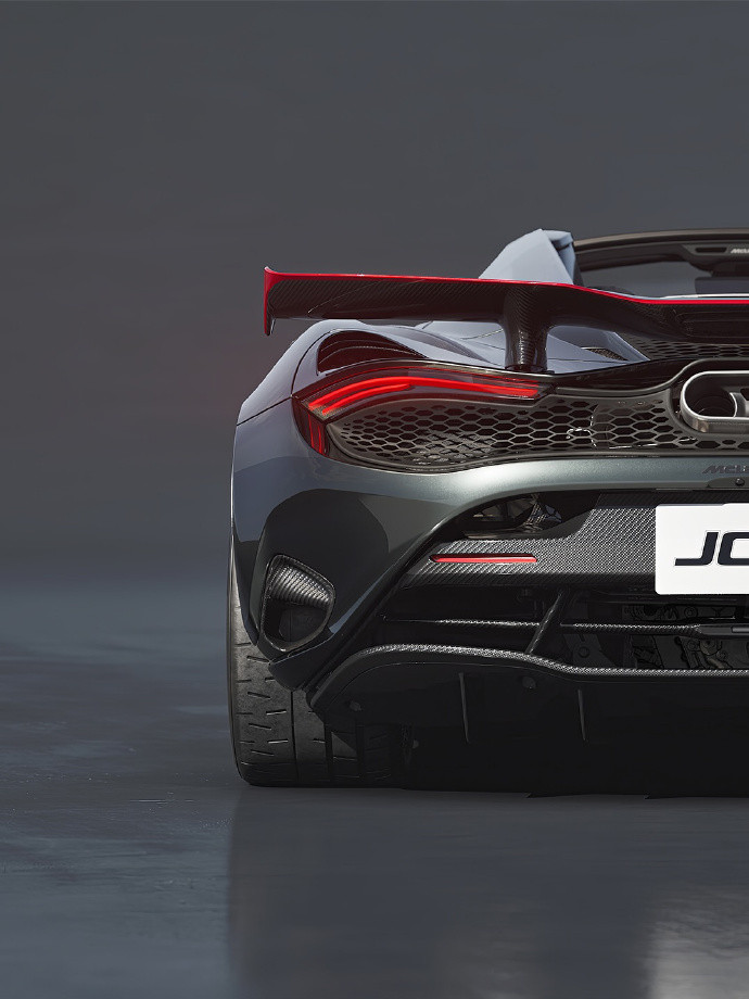 迈凯伦750SJC96限量版也太会玩设计了吧！专属“虎条纹”纹路自带气场，火箭