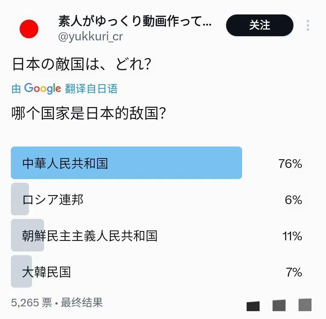 国内大批人应该反思，对面差不多8成把咱们当敌人，你却和他们交朋友、搞友好？这
