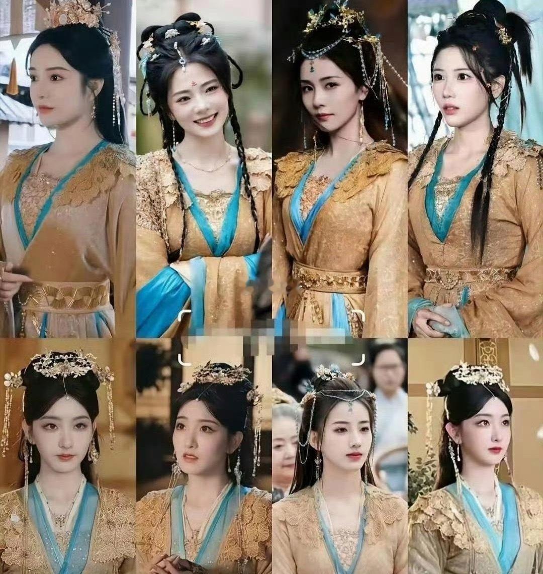 这是批发进货了吗你们觉得短剧界的同款和白鹿原版装造哪个更好看？