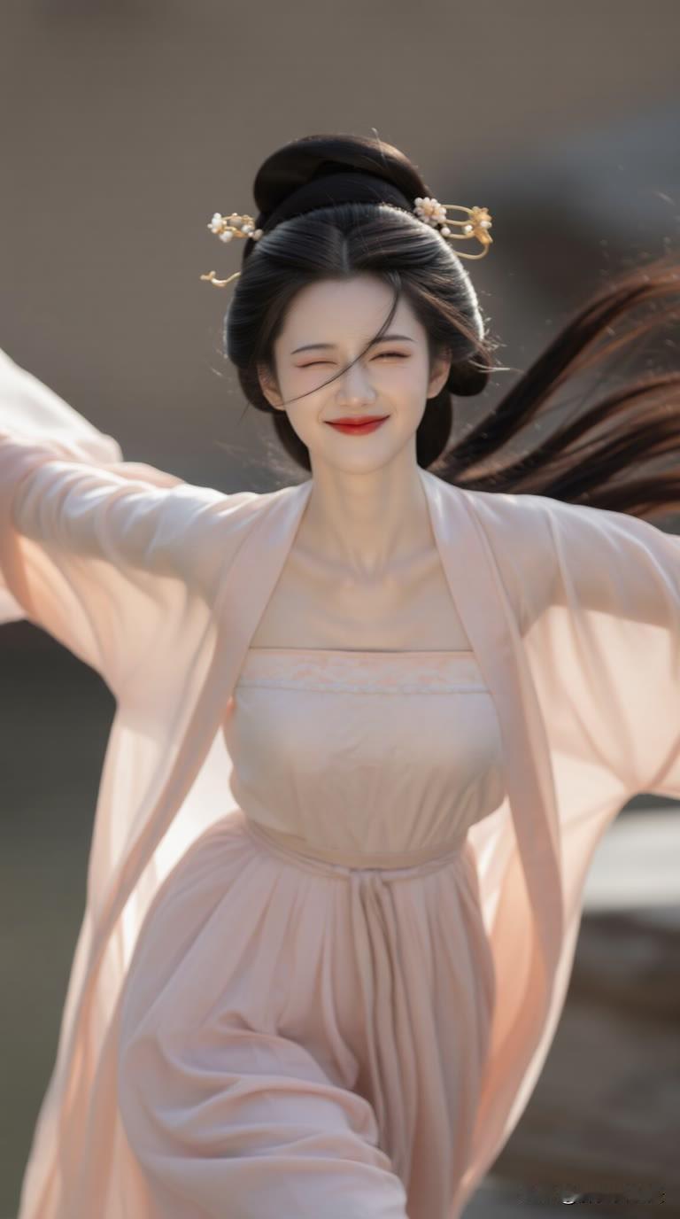 回眸一瞬，风动罗衫。盛世佳人，仙气飘飘。美女人像群高清美女高雅气质美女
