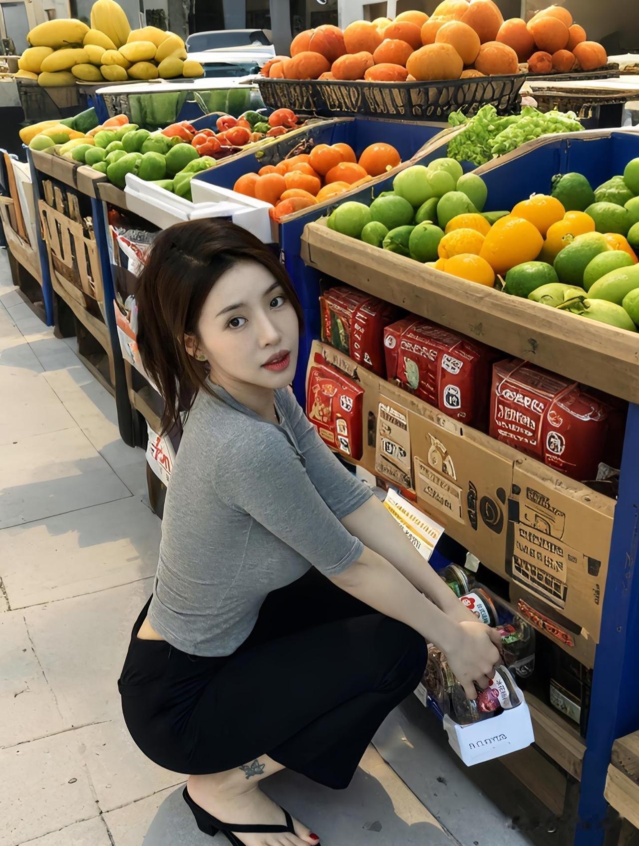 买点水果美美容。