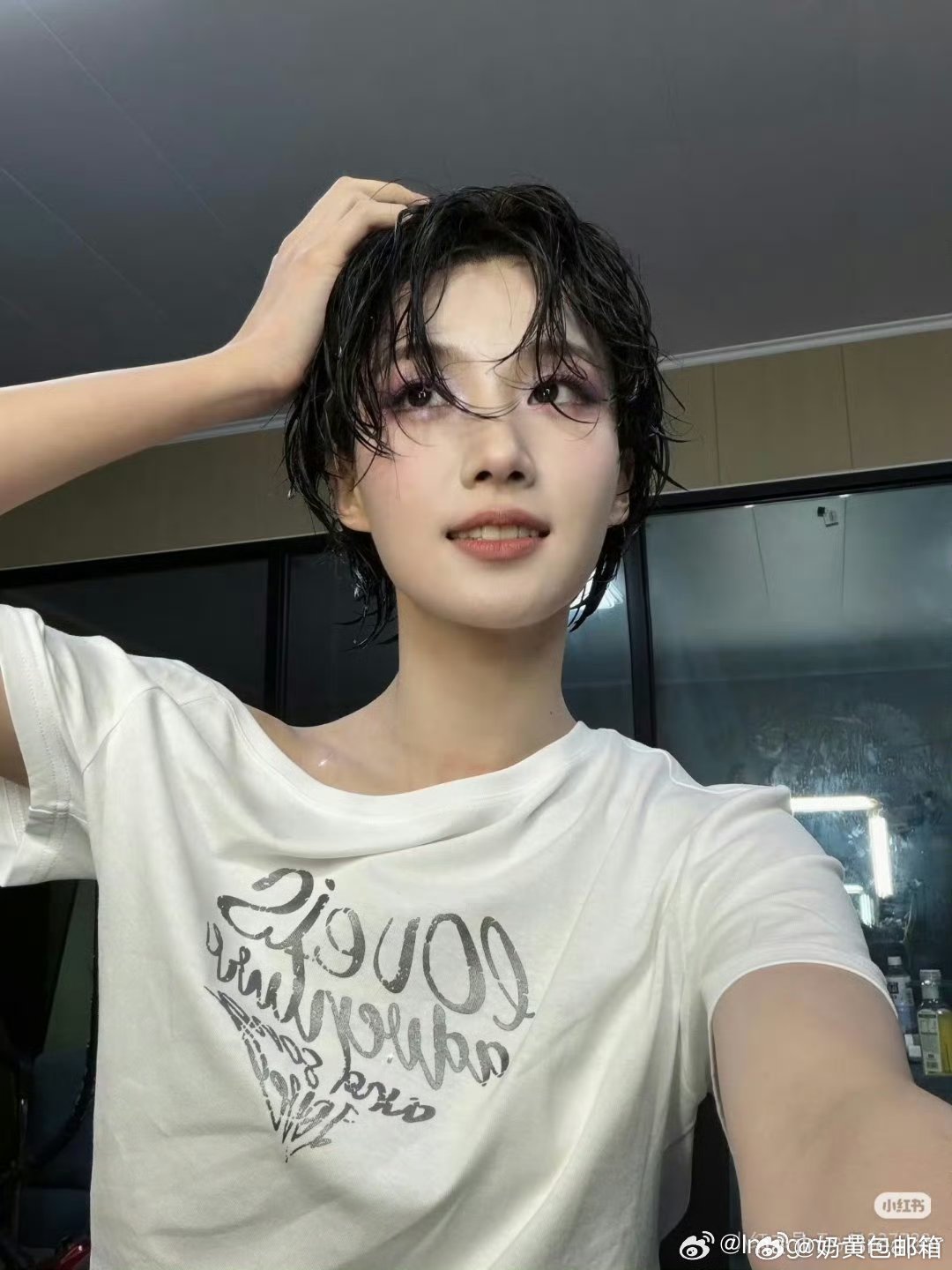 卢昱晓短发怎么每个赛道都那么合适？