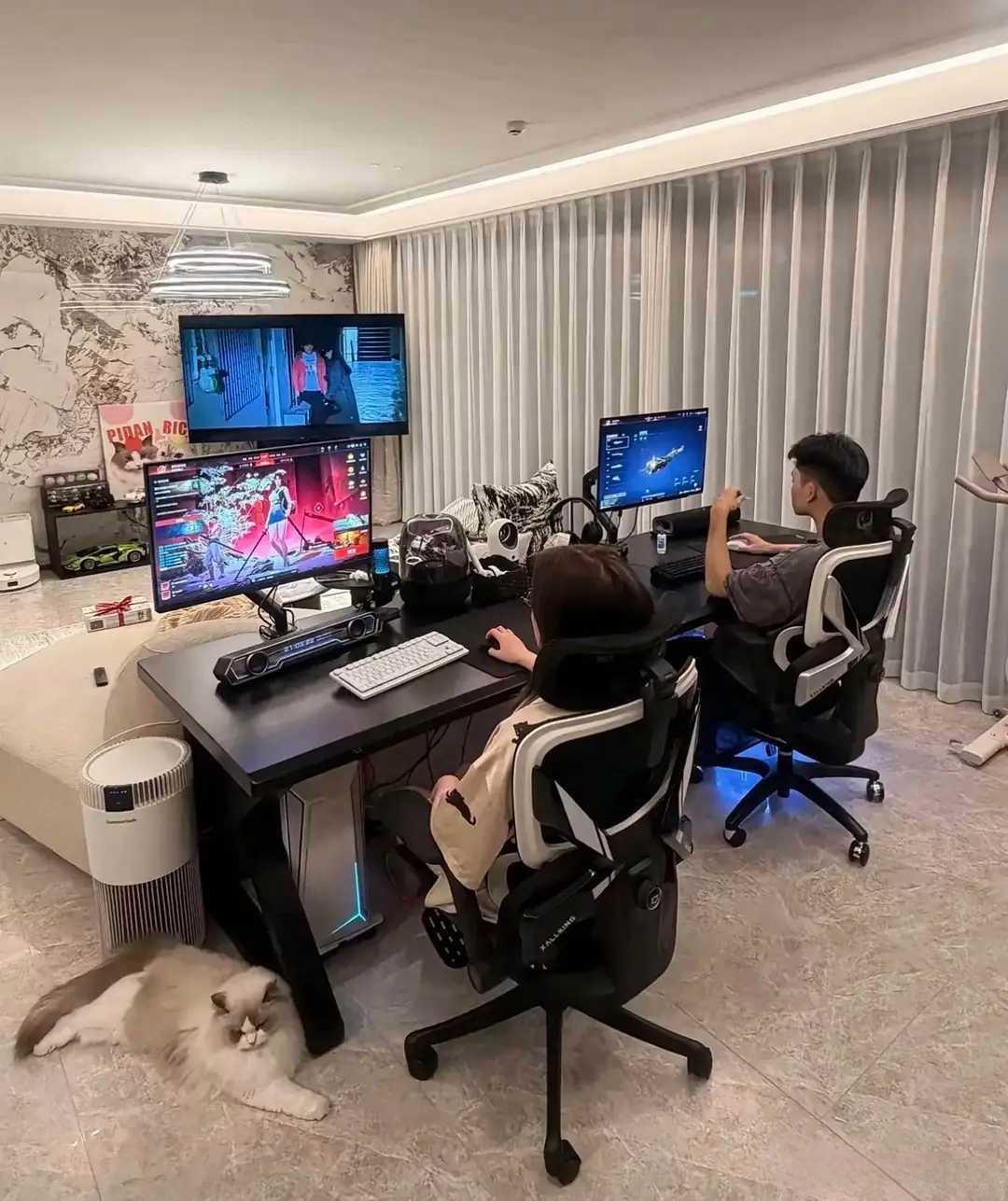 这样的两口子是最和谐的生活吧