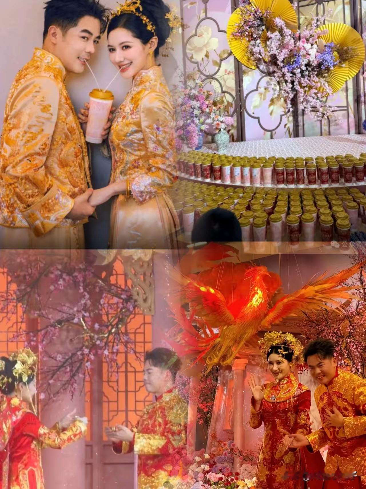 霸王茶姬老板这场婚礼，看得人心里五味杂陈。​一边是豪掷千金，上海那一亿的婚房