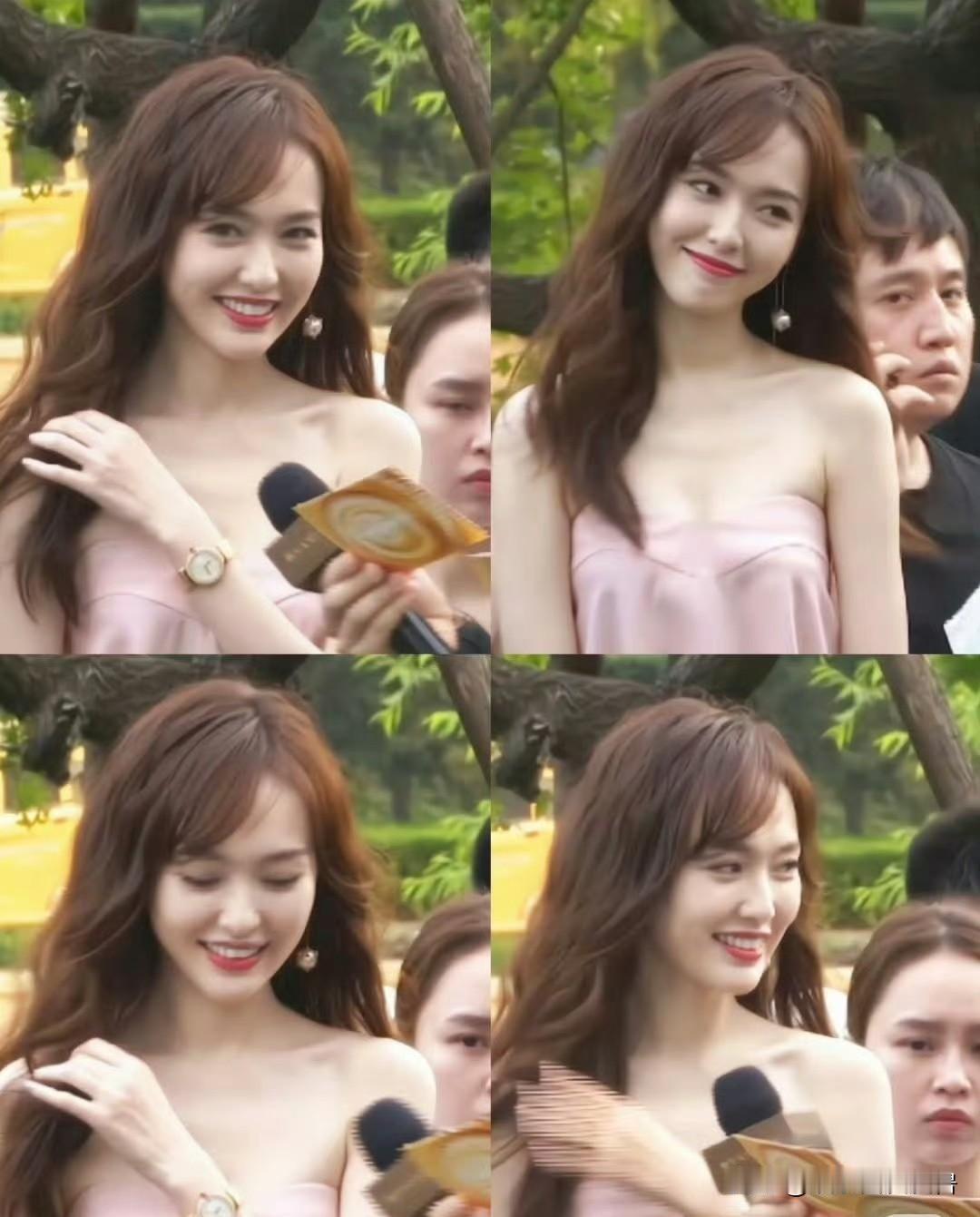 35岁和43岁的唐嫣，时隔8年，这就是岁月不败美人吗？2018年宝格丽活动的