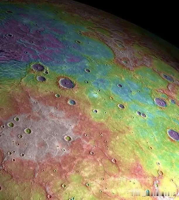 迄今为止距离水星最近的照片美国宇航局