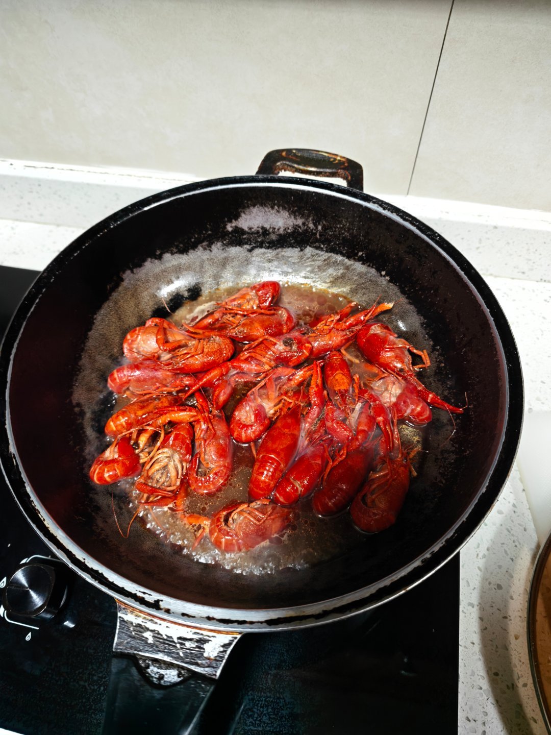 深夜食堂~做小龙虾次（预支好嘟） ​​​