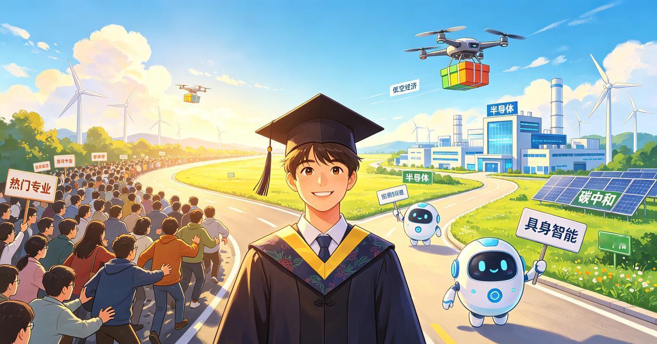 别死磕计算机！2026年4个冷门新专业崛起，四年后稳稳年薪30万！高考