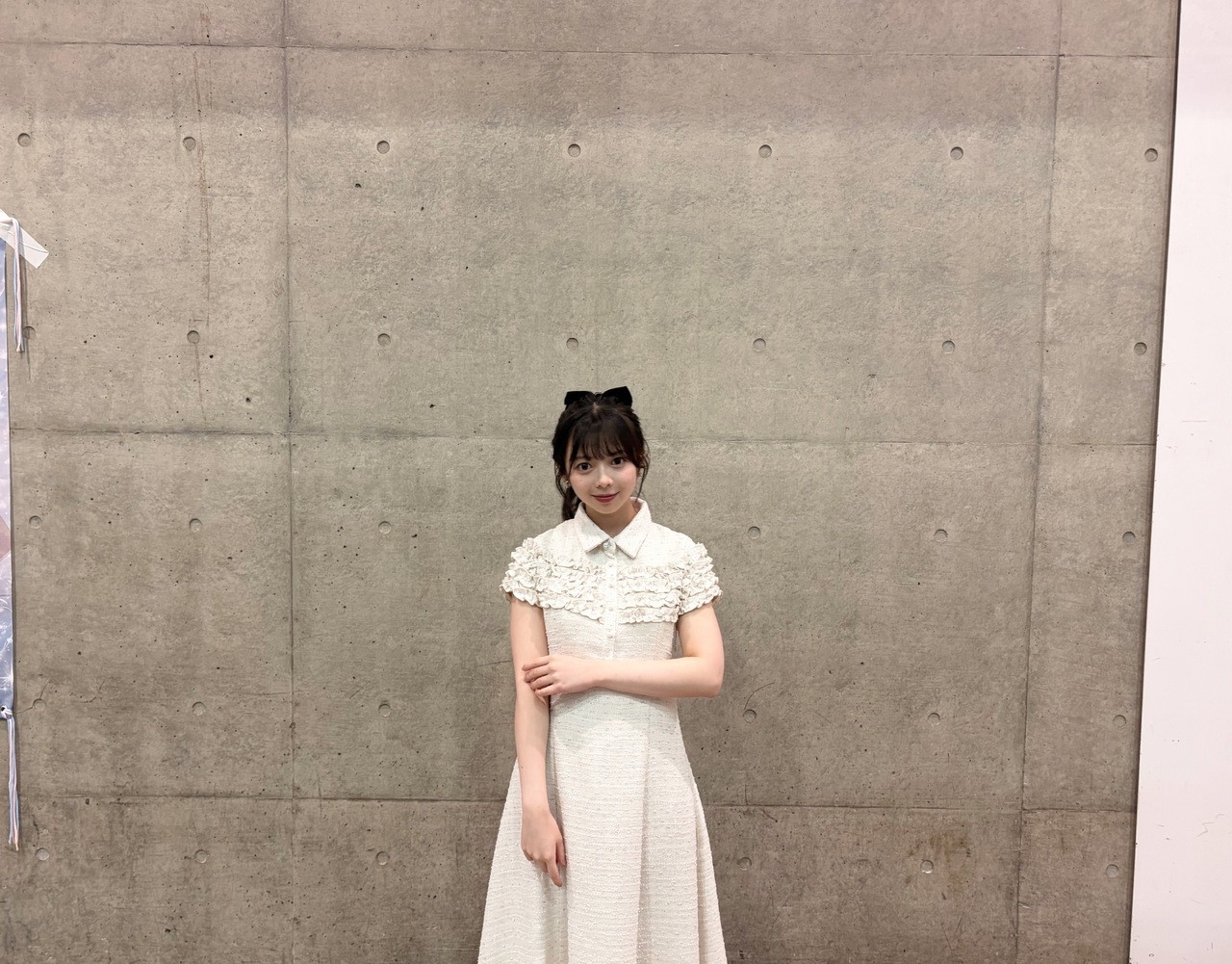 長嶋凛桜「この前のリアミのお洋服🎀もう半袖の時期だねぇ。乃木坂工事中でも登場し