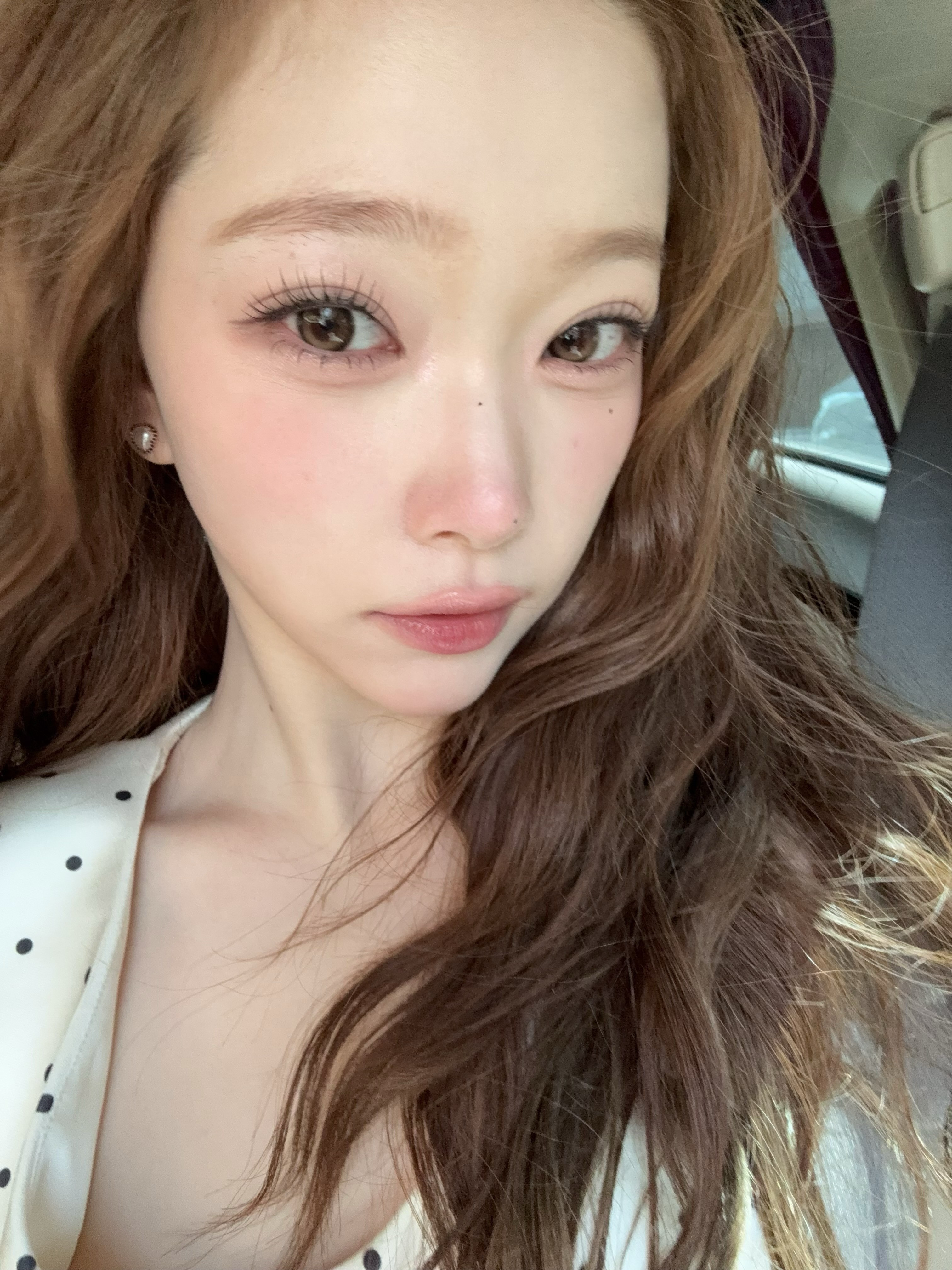 福富月的各种妆容