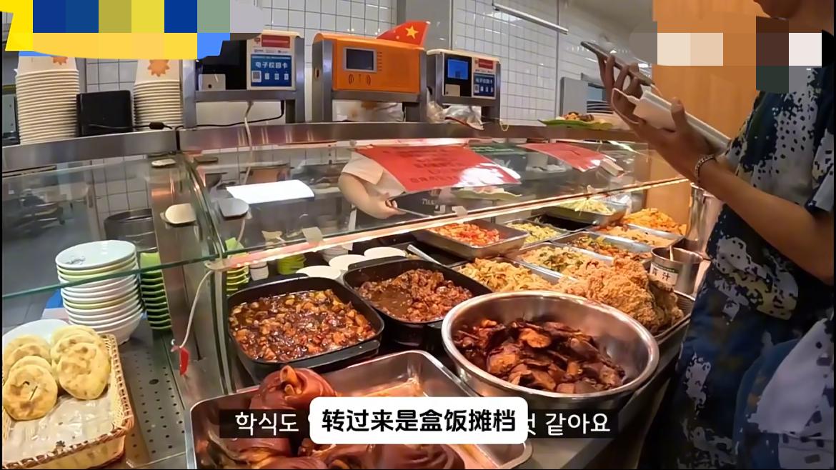 韩国网友因韩国学校食堂总是遭到中国网友的嘲笑，他们认为中国大学食堂肯定没有他们的