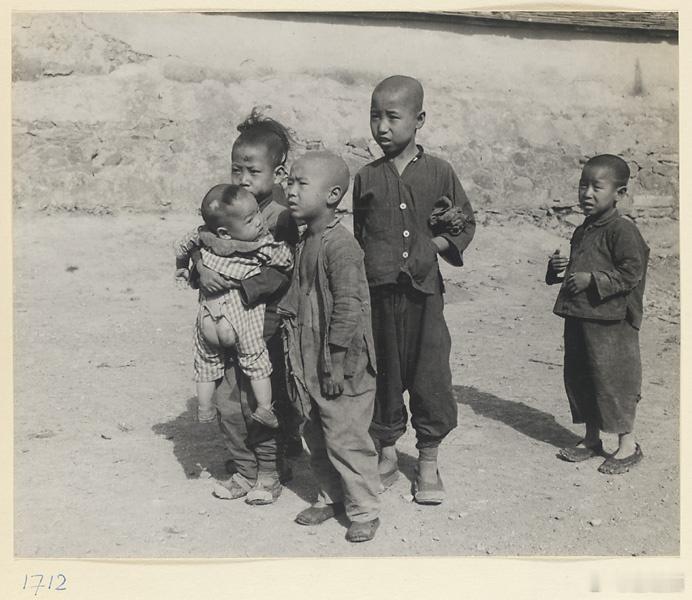 儿童合影，北京，1933年​​​