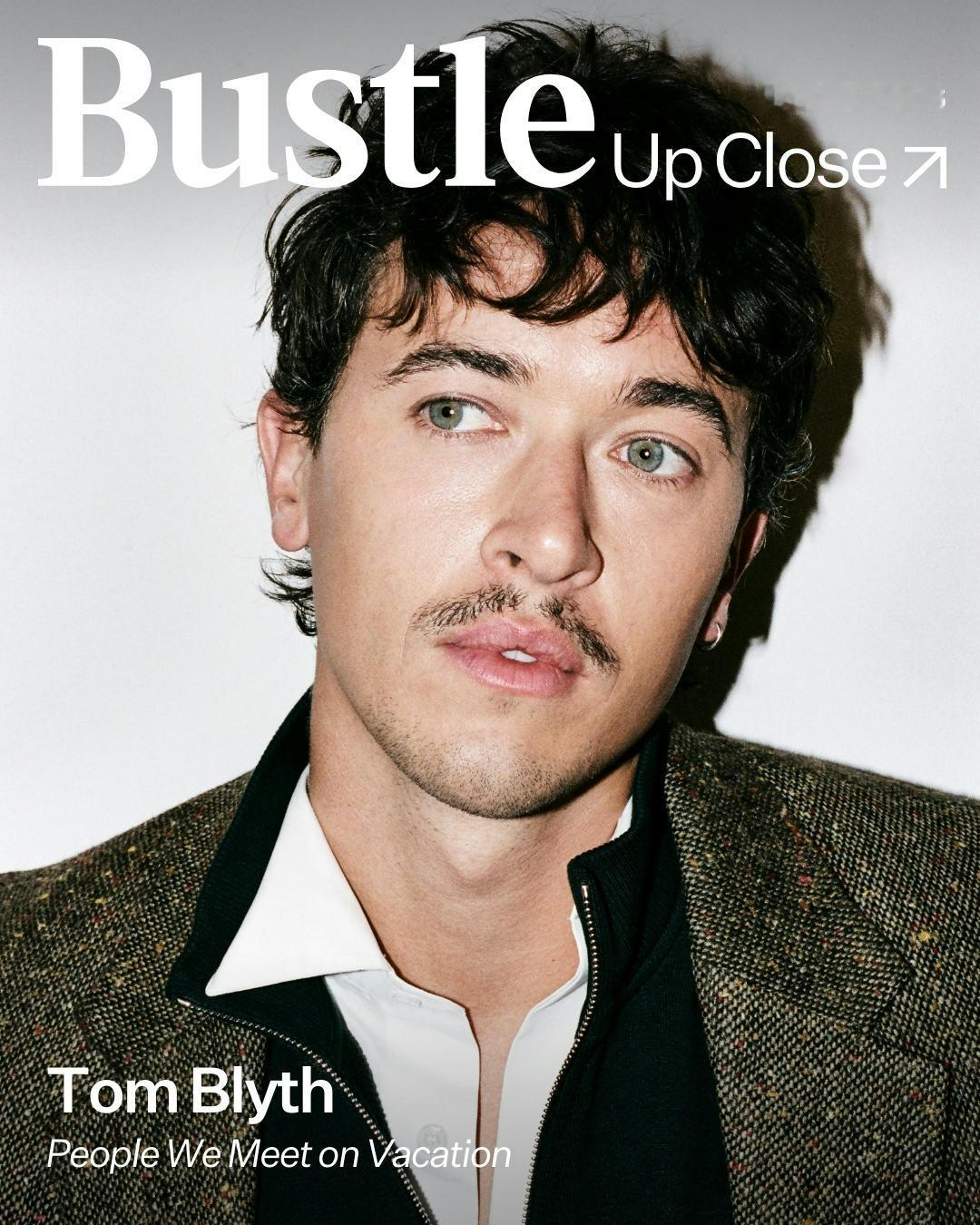 TomBlyth超型登上《Bustle》杂志封面及写真美图大赏！