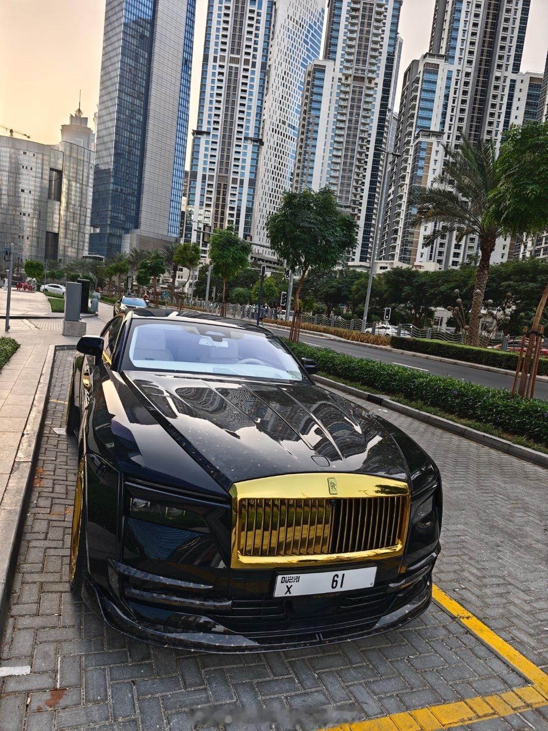 豪车超跑迪拜劳斯莱斯阿联酋·迪拜