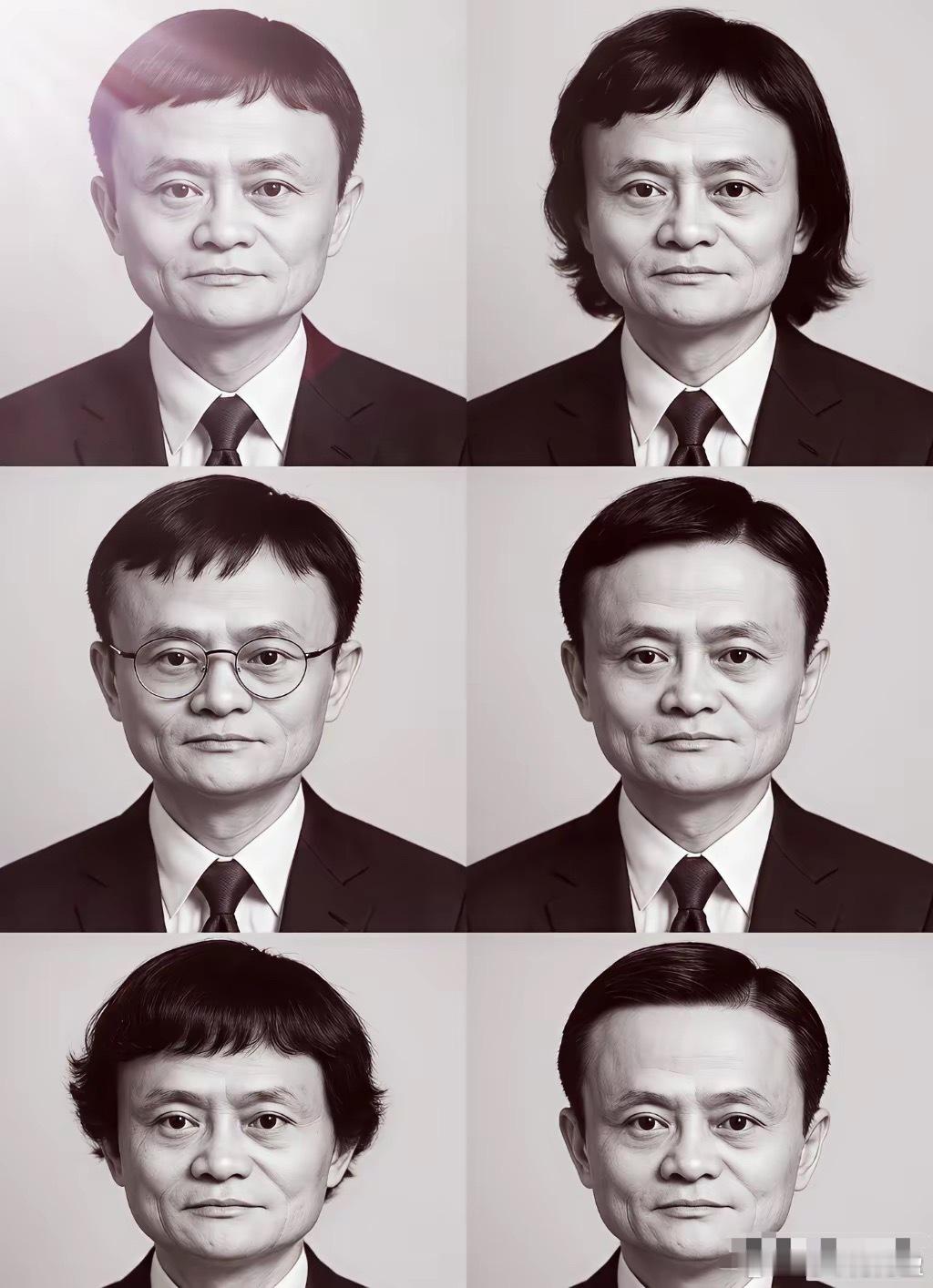 你们觉得哪种发型适合马云？​​​