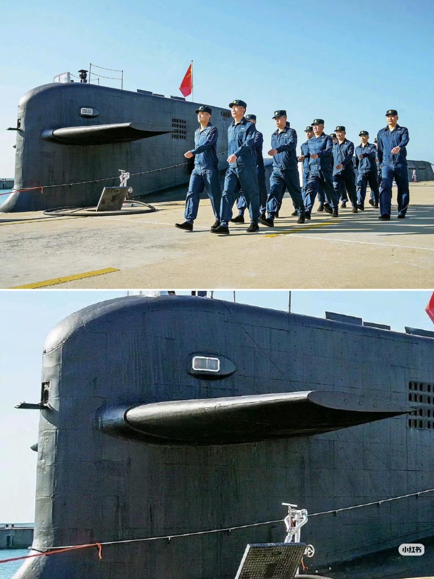 近看094这消声瓦贴的还是有点随意烽火问鼎计划