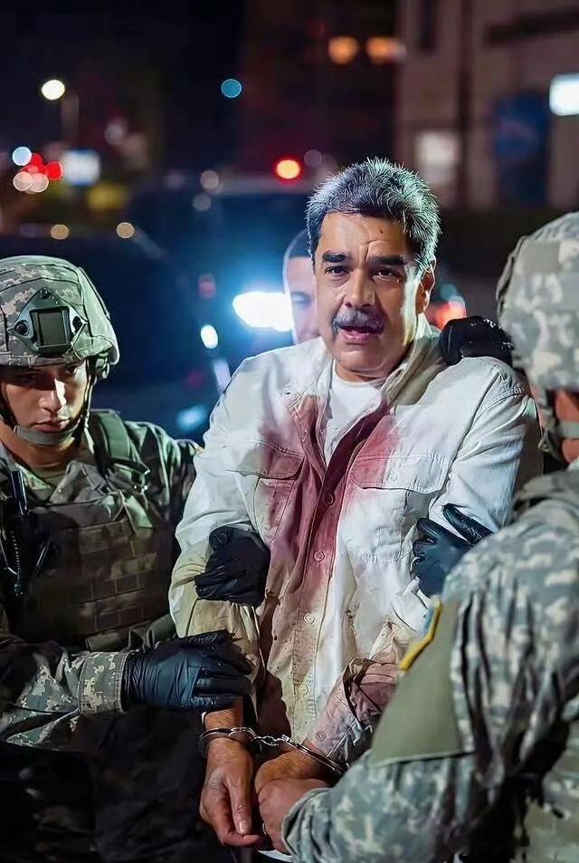 太可笑了！从委内瑞拉总统夫妇被活捉，再到被起诉，层层递进，有条不紊，说没有猫