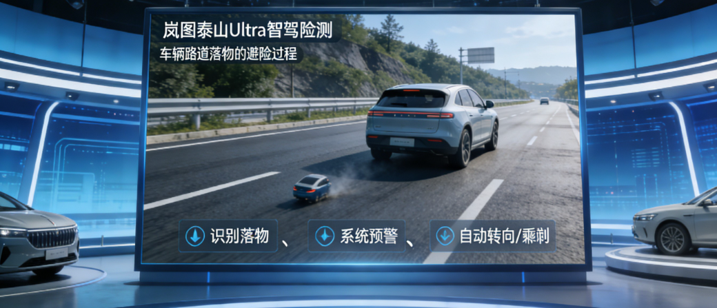 岚图泰山Ultra：四激光+896线+华为ADS4.1，央视实测零接管，L3智驾天花板
