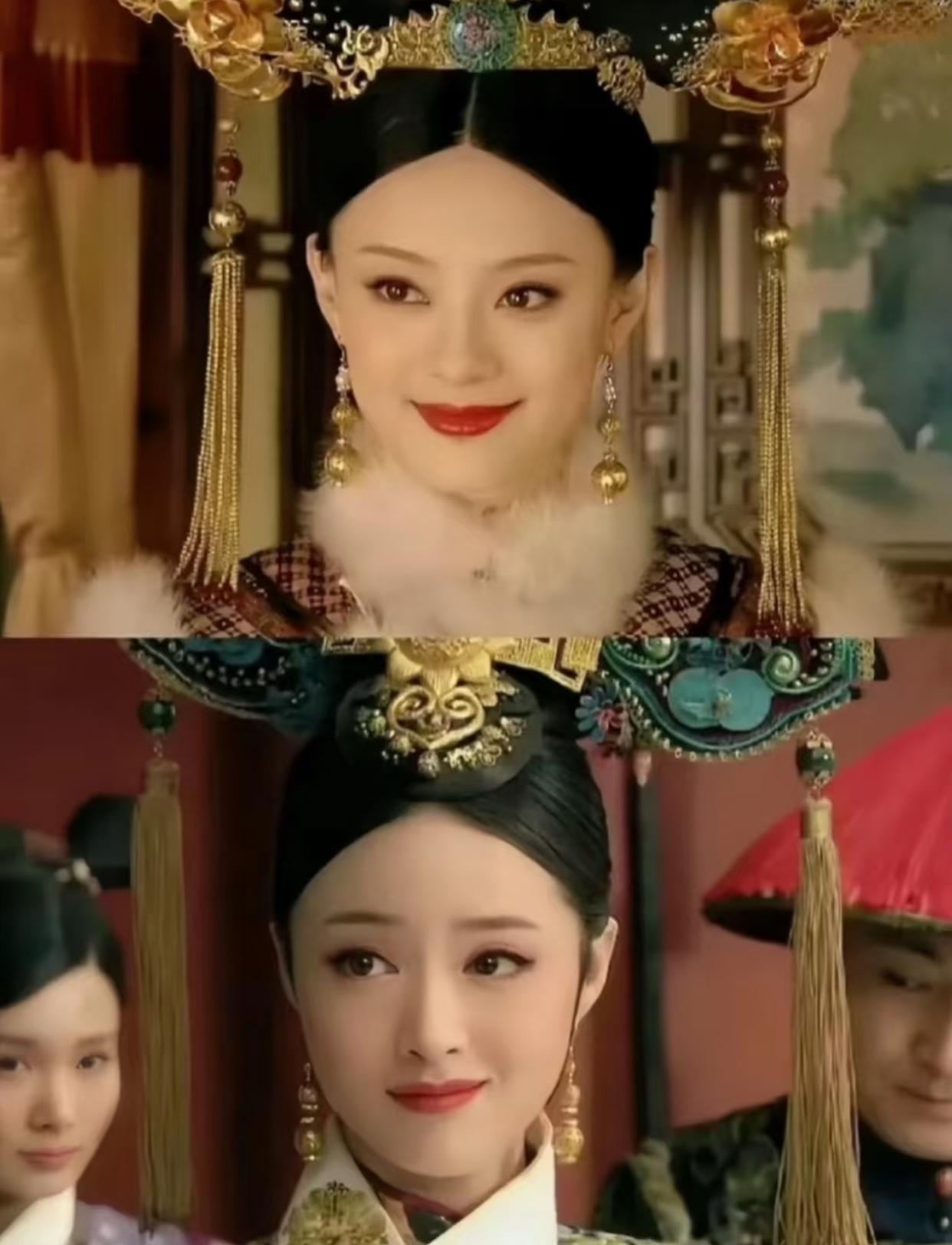 不是甄学十级解读不出来这两位眼神的区别，华妃这眼神就是世家女那种，纯粹的恶意