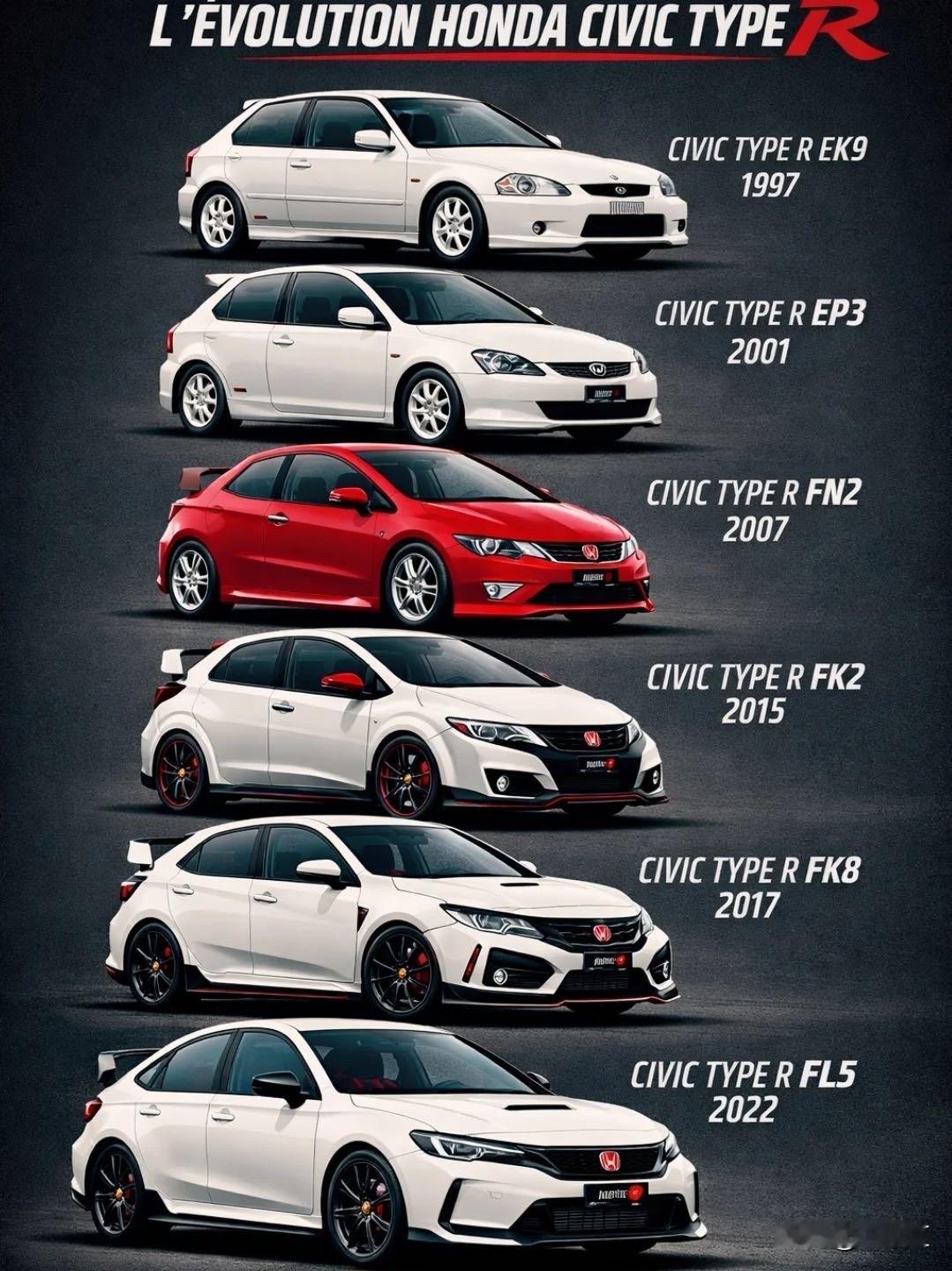 从1997年EK9首款登场开始，思域Type-R走过高转自然吸气的纯粹时代，到E