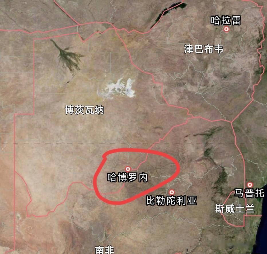 天子守国门之海外版。博茨瓦纳，人均GDP已经达到7000多美元，称得上非洲经济