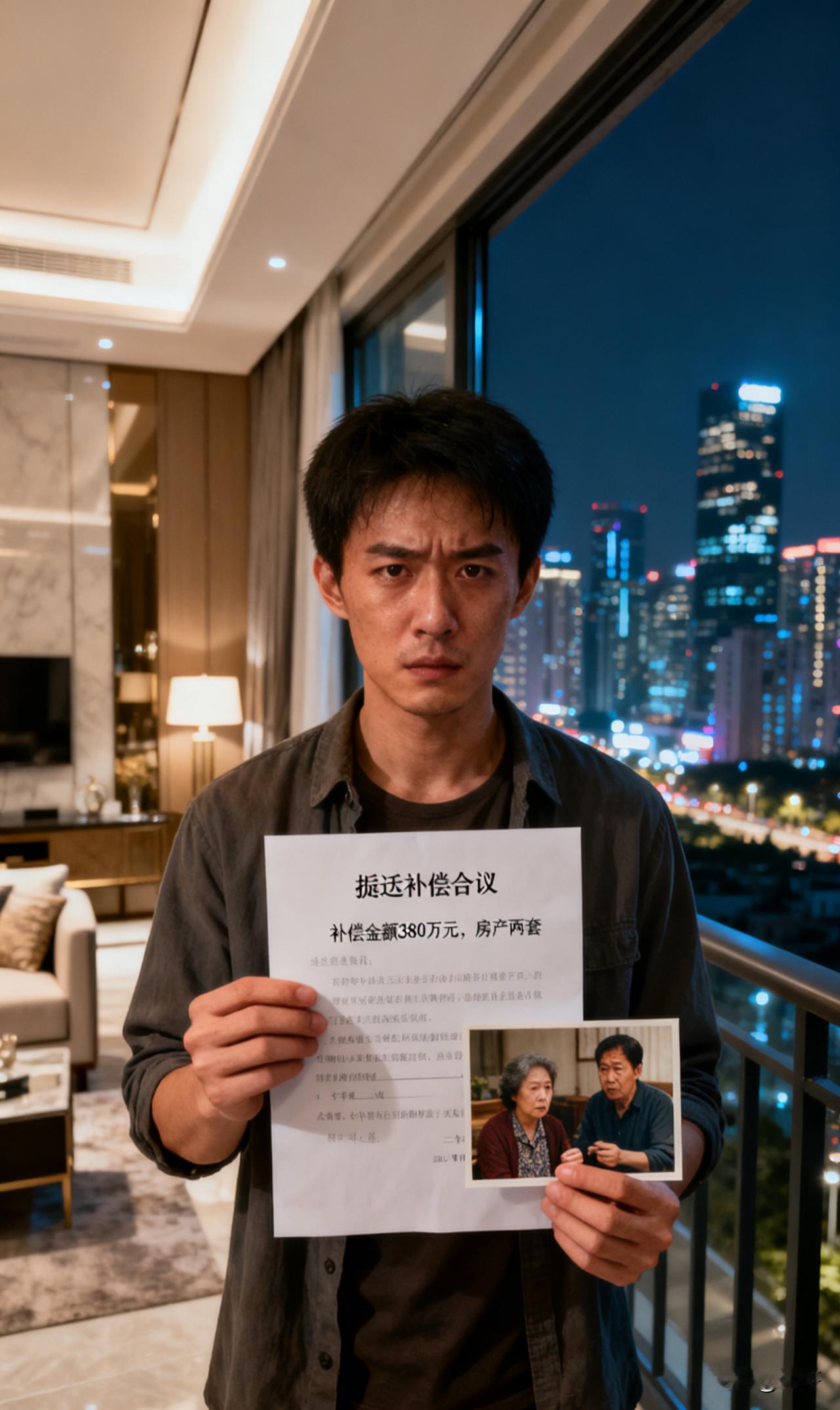 十年前我赌气说“断绝关系”，老家拆迁办来电赔380万两套房十年没联系的弟弟，