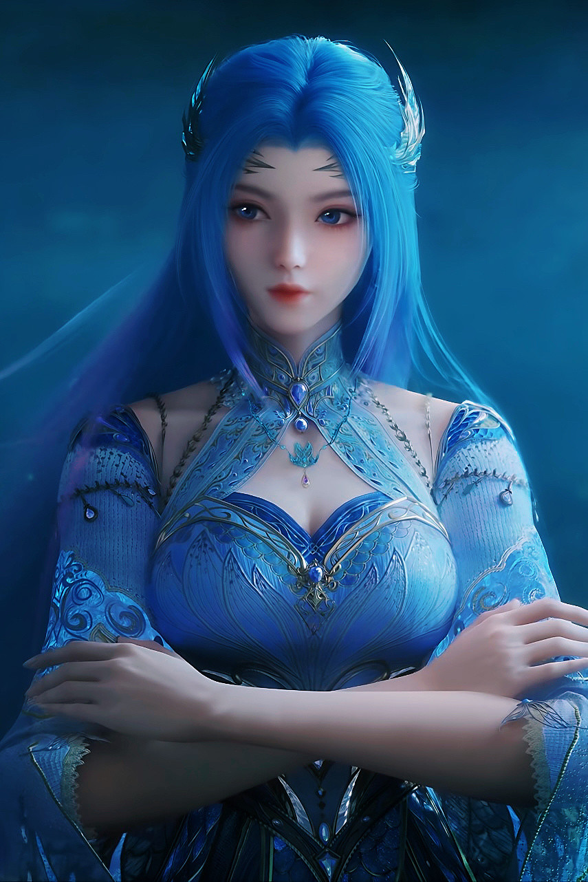 唐舞桐♥截修美图斗罗大陆2动画国产动漫继承了唐三和小舞的善良、美丽和勇气…
