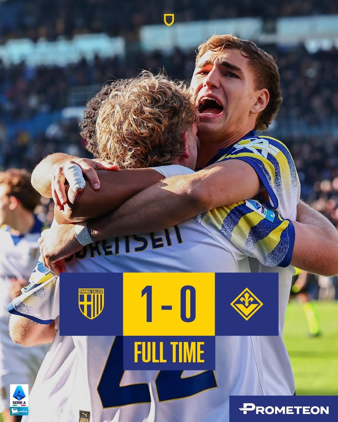 蘇連遜頭槌入波，搵到個人第一個意甲入波。守門員哥維（EdoardoCorvi）