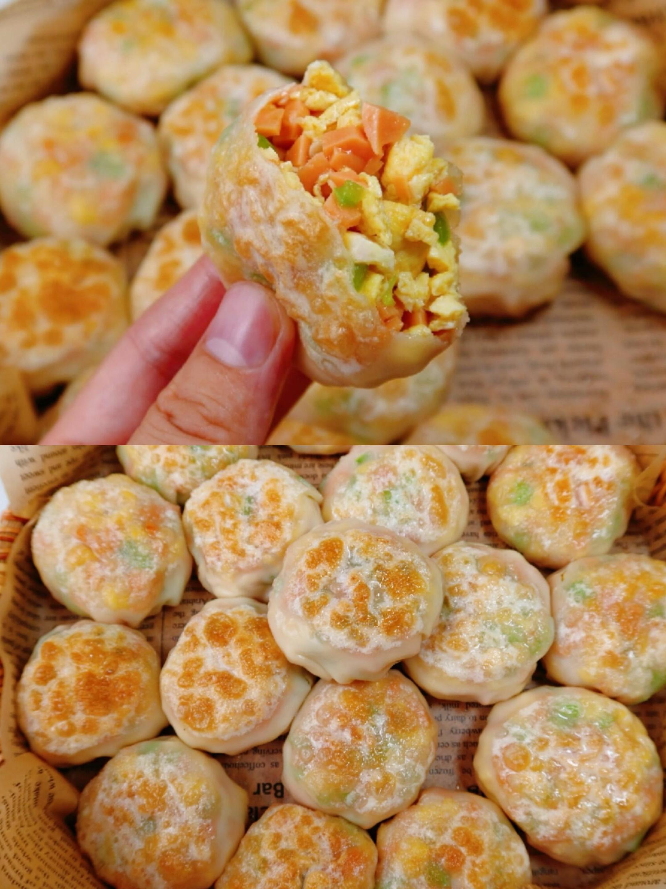 这个鸡蛋饼真的一绝，巨巨巨好吃！
