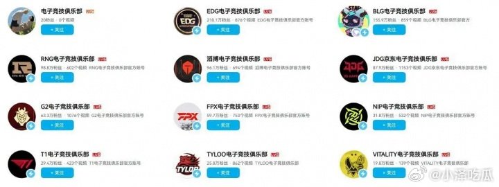 得罪了叔叔？网友发现iG在B站失去了小蓝标其余俱乐部都正常昨日LPL焦点战iG