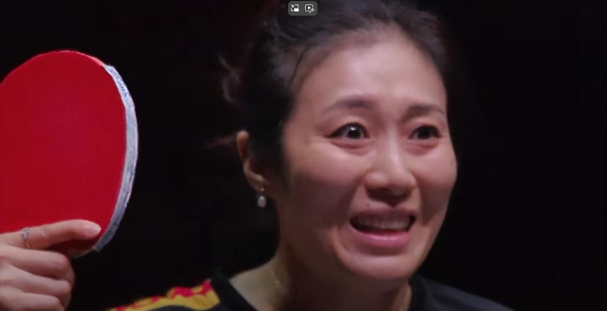 5.22多哈直播现场，王曼昱两局如水洗过，削球手太难打了，特别是韩莹，经验丰