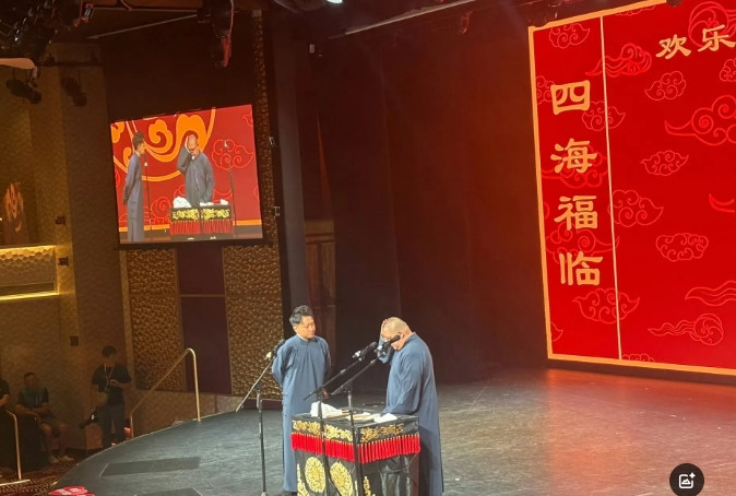 张鹤擎刘喆跟着郭德纲于谦游轮演出，掌管开窍的神和德云社前大师兄得气死。还有人说