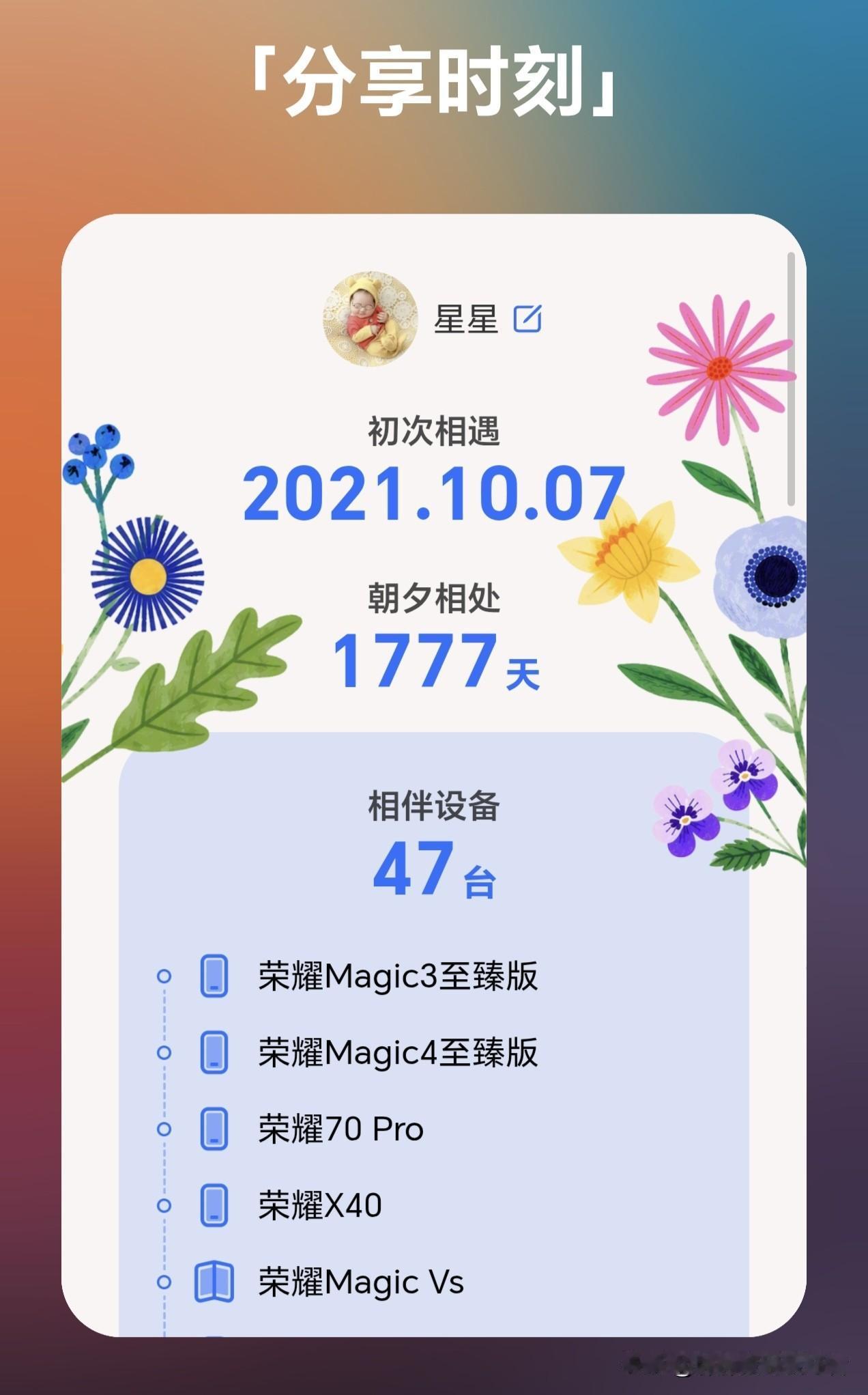 这么看我也是荣耀的资深玩家了吧？五年用了47台荣耀手机，我的天！所以我一直说我