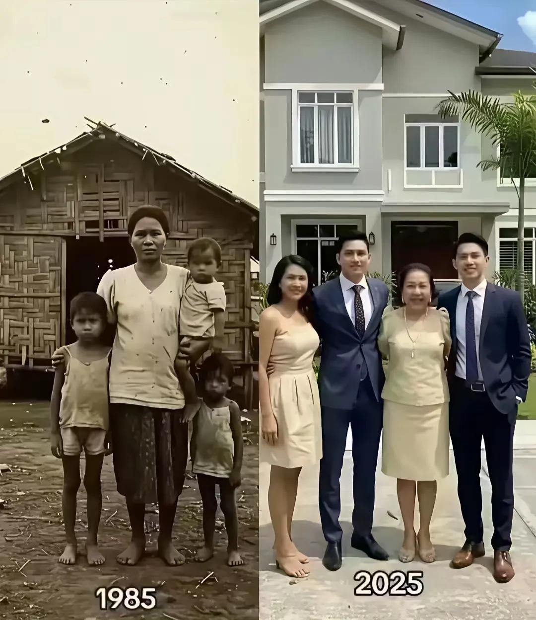 这张照片在越南很火，很多越南人也相信这是真的。照片的内容很简单一个越南妈妈和
