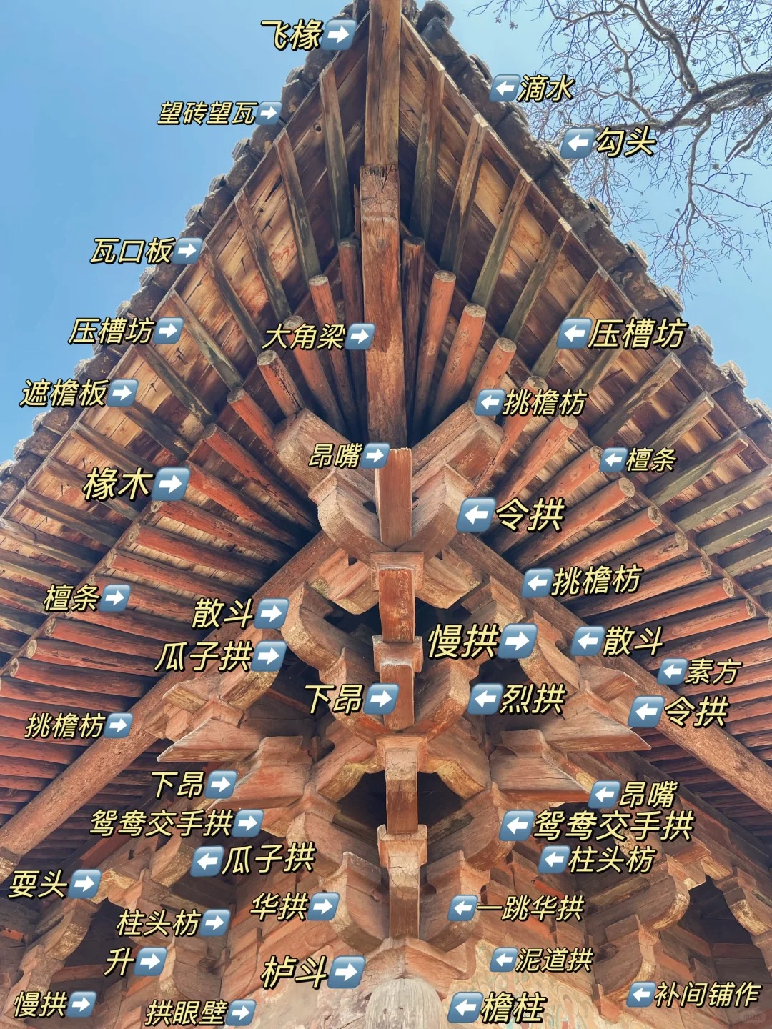 没用的知识又增加了 ️❓<em>镇国寺</em>万佛殿（或有不准确的地方，勿介意望周正）建于