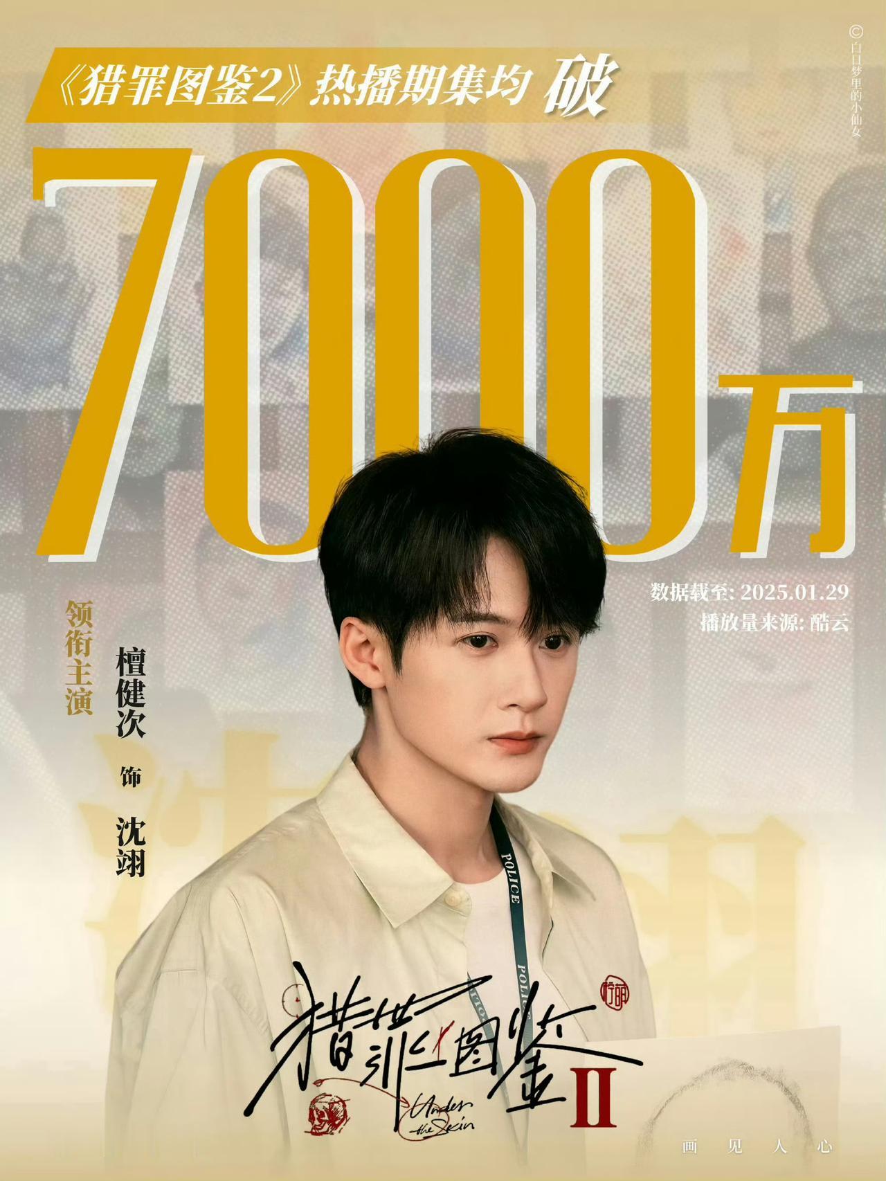 盘点2022~2025爱奇艺腾讯双平台联播剧集钧:双云破1000w一共37部，破