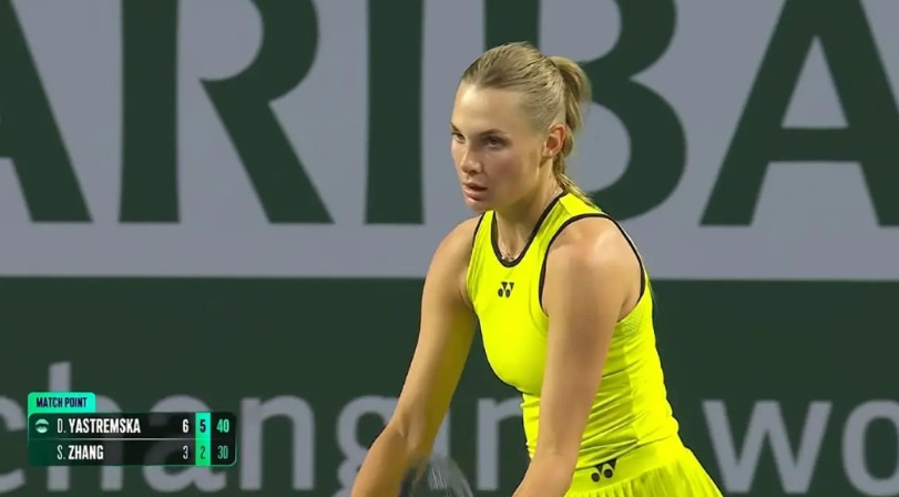 首轮一边倒，张帅被横扫 WTA1000印第安维尔斯女单第一轮，中国老将张帅对阵