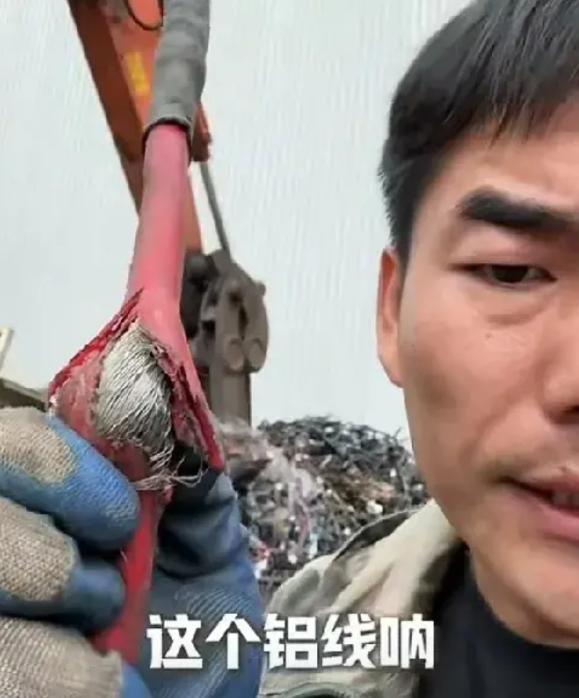 新能源汽车到底造了什么孽？让收废品的都急眼了。原来是一位收废品的大哥在气愤的吐