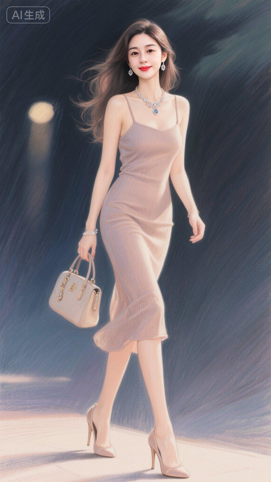 好身材好气质大长腿连衣裙分享