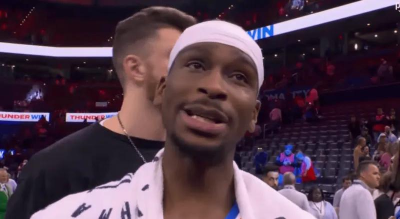 吓人！新科MVP竟然称打球只为赚钱！今日，雷霆在主场与太阳展开较量，全