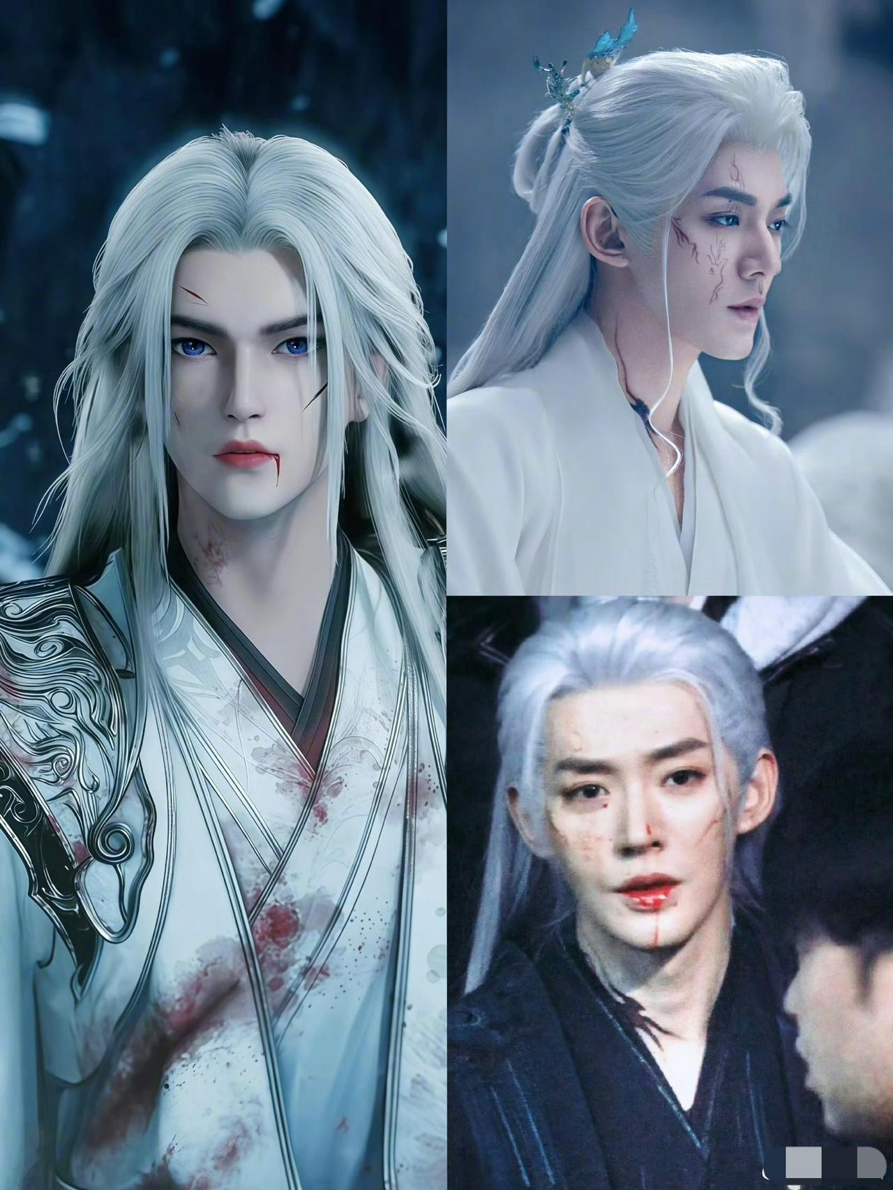 该说不说邓为这张建模脸妥妥二次元照进三次元的完美范本！跟动漫角色真的每一张都完美