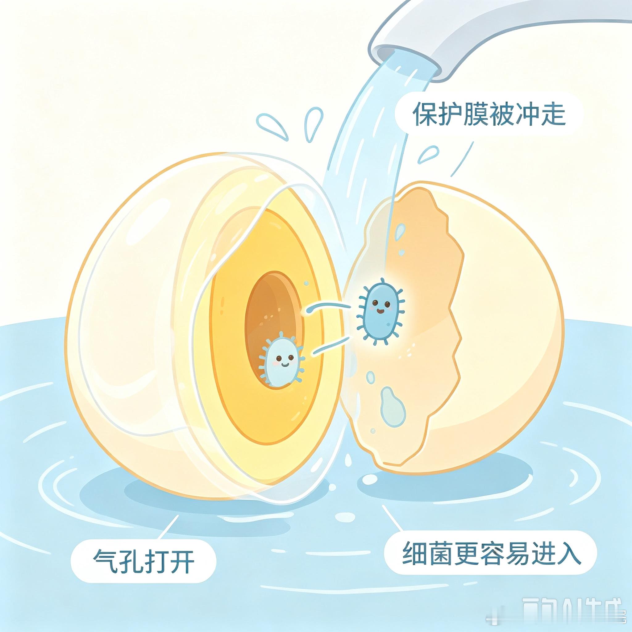 #一家三口吃水洗鸡蛋后集体中毒#【水洗鸡蛋竟放倒一家人？这个干净误区千万别踩】热搜上一家三口吃完炒鸡