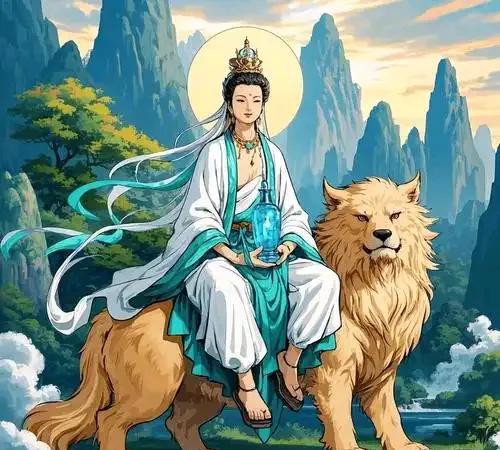 佛道两供神仙有哪些：佛教：观音菩萨（道教叫慈航道人）观音：以寻声救苦为愿，千